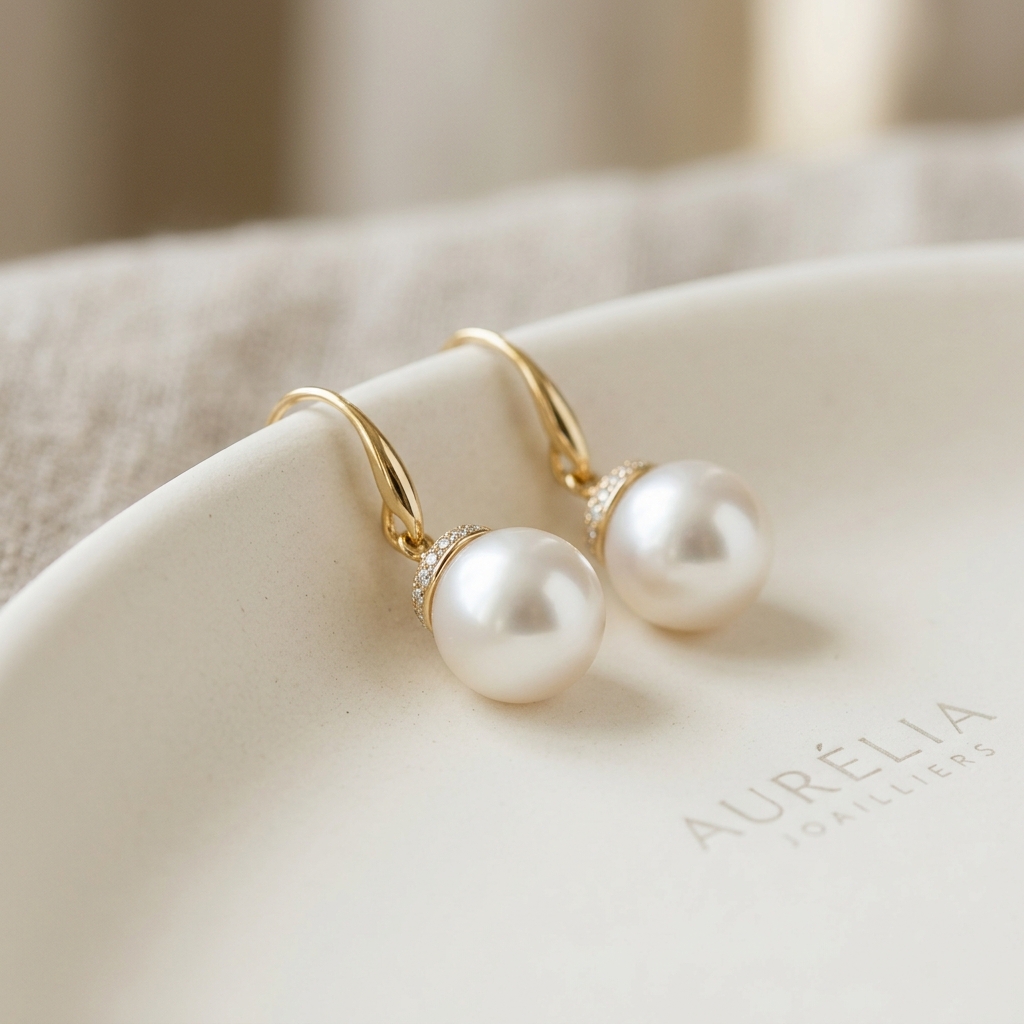 Aretes de Perlas