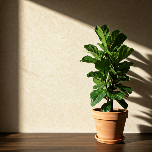 Ficus Lyrata Estatua